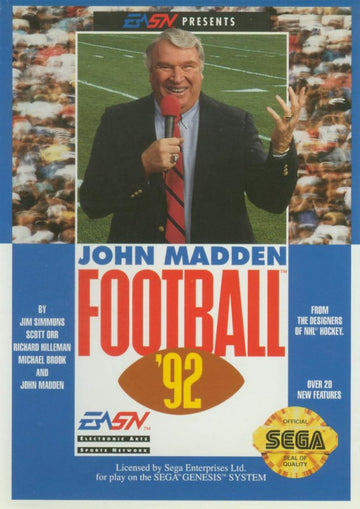 John Madden Football '92 (US)