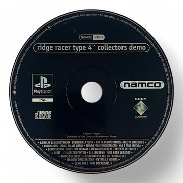 Ridge Racer Type 4 Collectors Demo