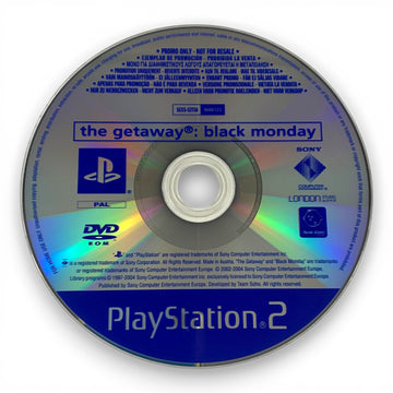 The Getaway: Black Monday — Promo