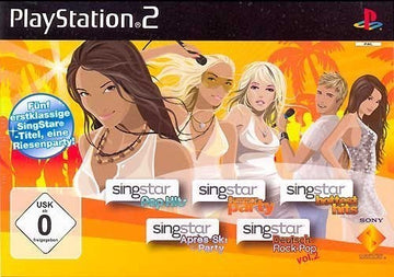 SingStar Multipack: Pop & Party & Hottest & Apres & DRP Vol 2 (DE) — Big Box