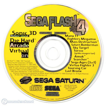Sega Flash Vol. 4 - Demo CD