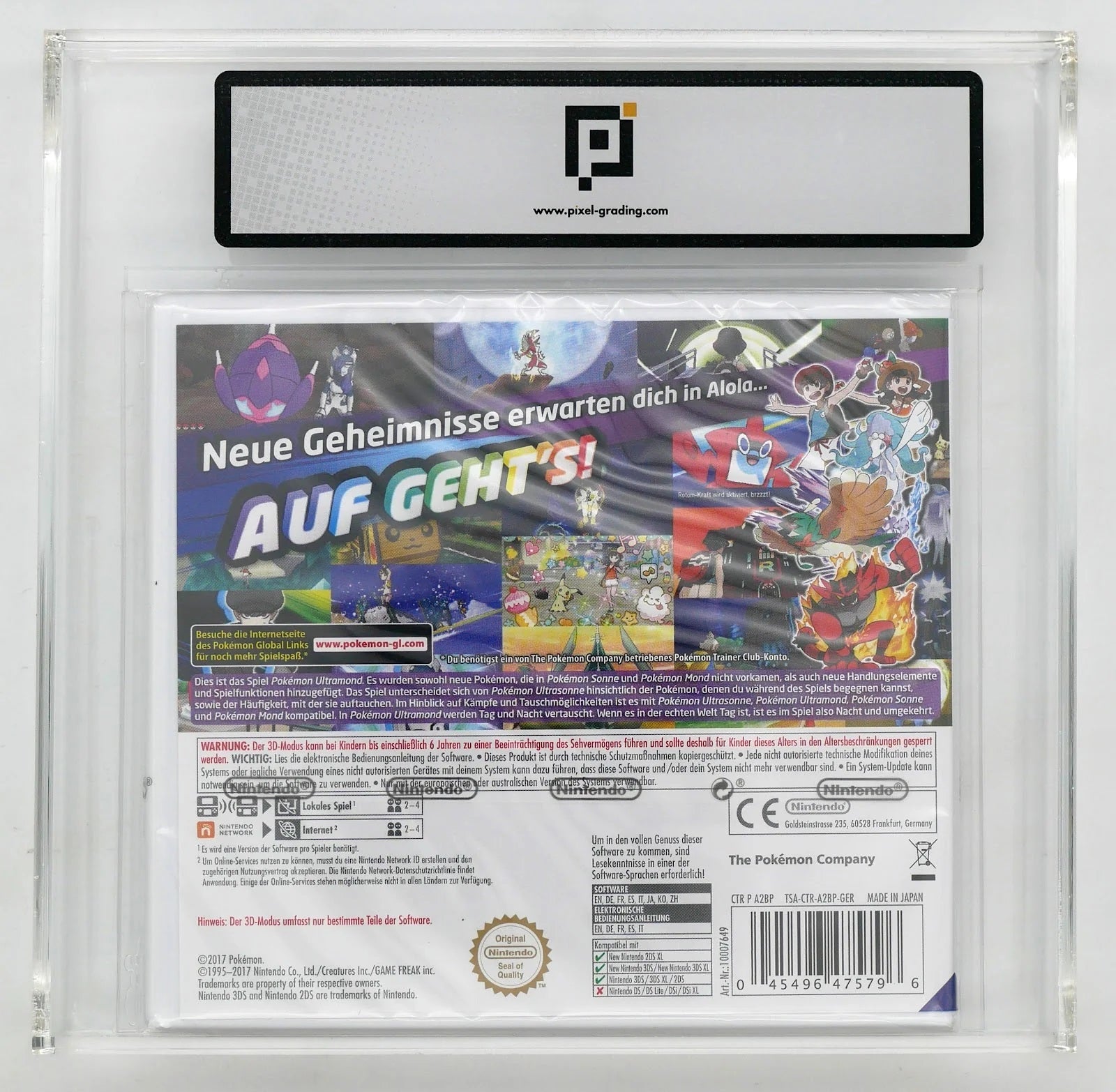 Pokémon Ultrasonne (DE) · Sammlerstück