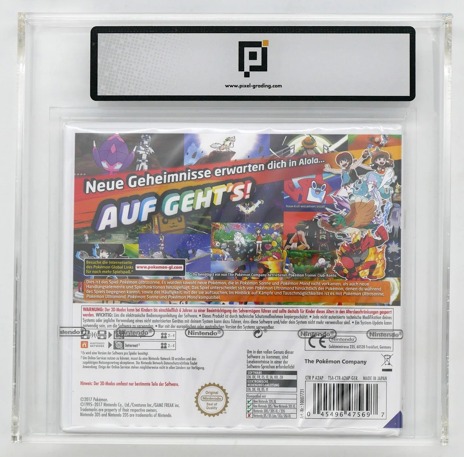Pokémon Ultrasonne (DE) · Sammlerstück