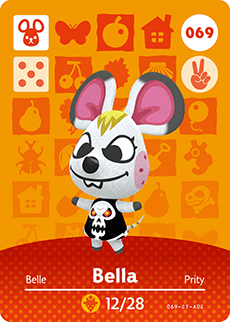 Animal Crossing Amiibokarte 069 Susi/Bella - Serie 1