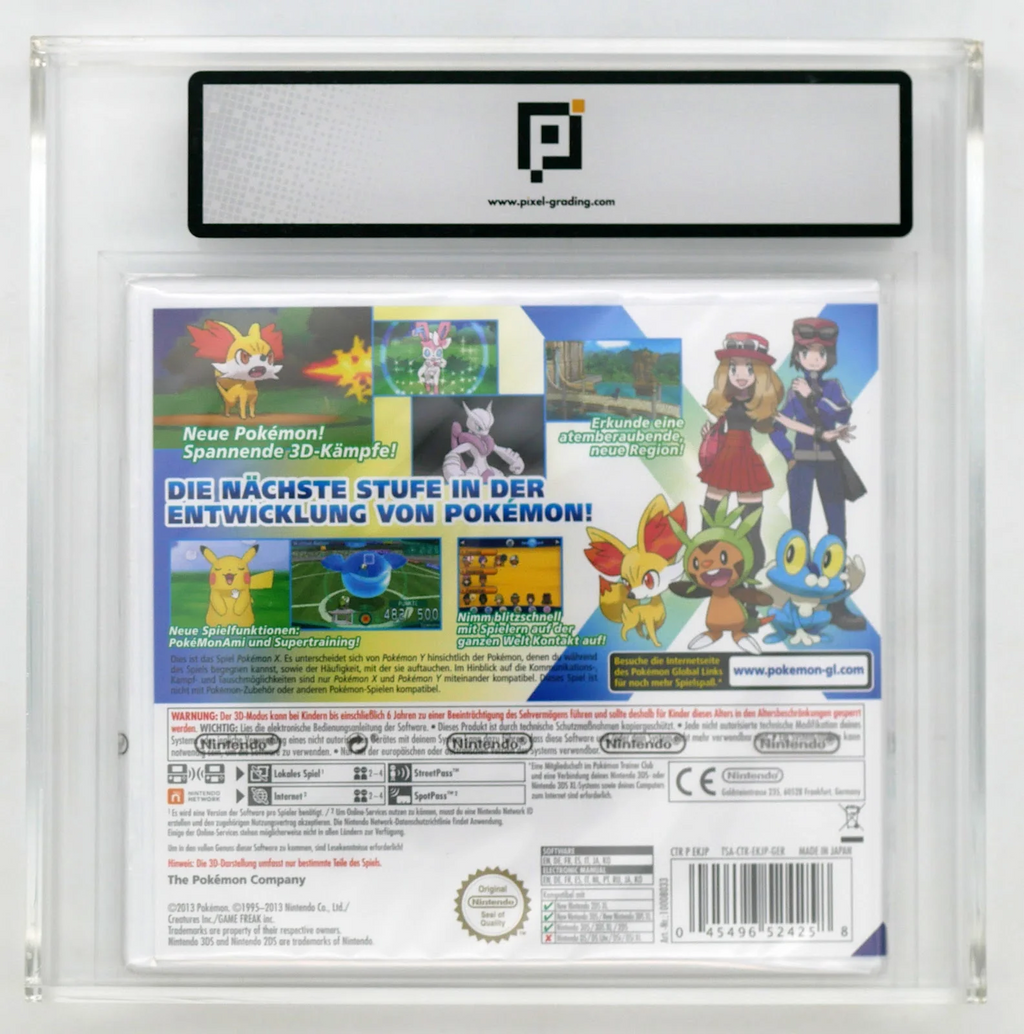 Pokémon X Pixel Grading SEALED 90 21465790 (DE) · Sammlerstück