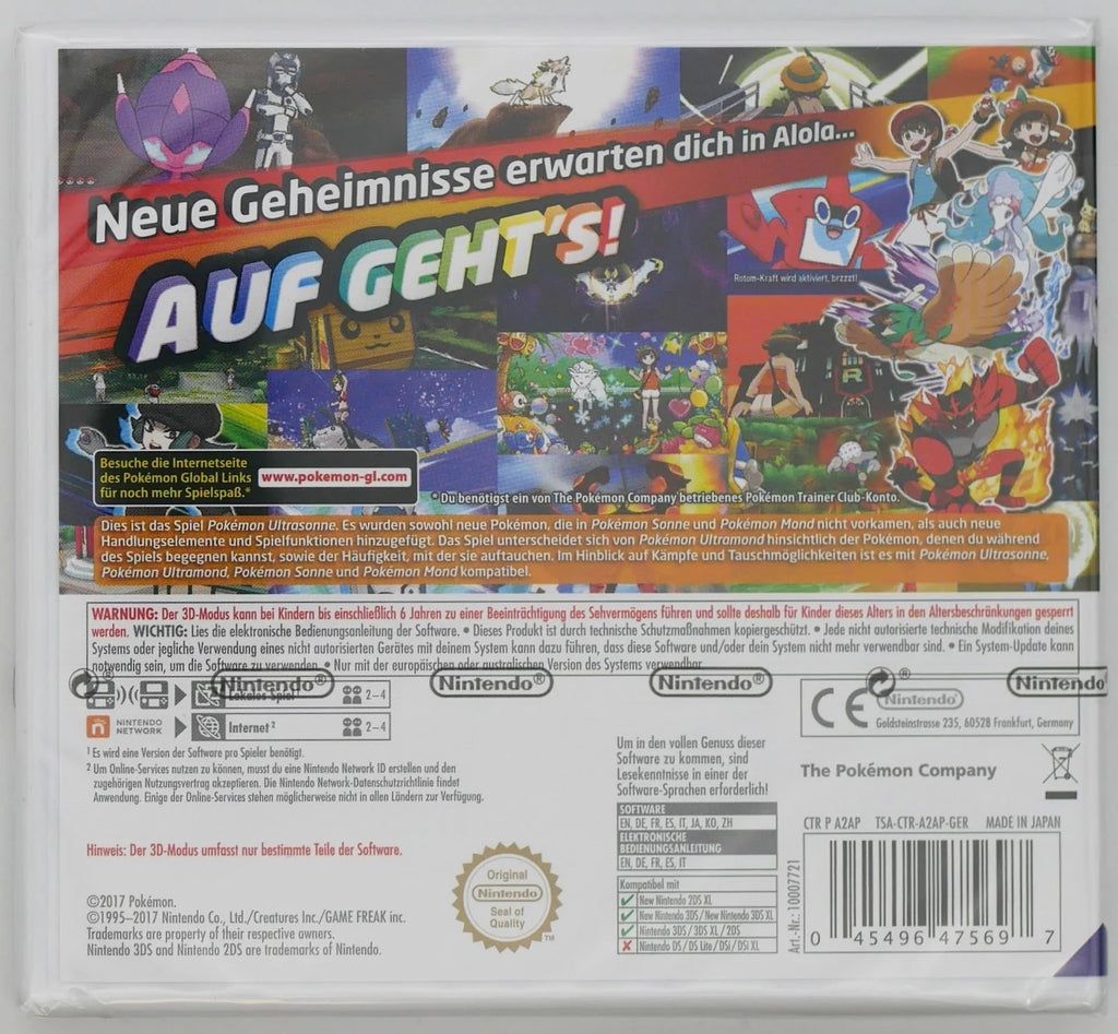 Pokémon Ultrasonne (DE) · Sammlerstück