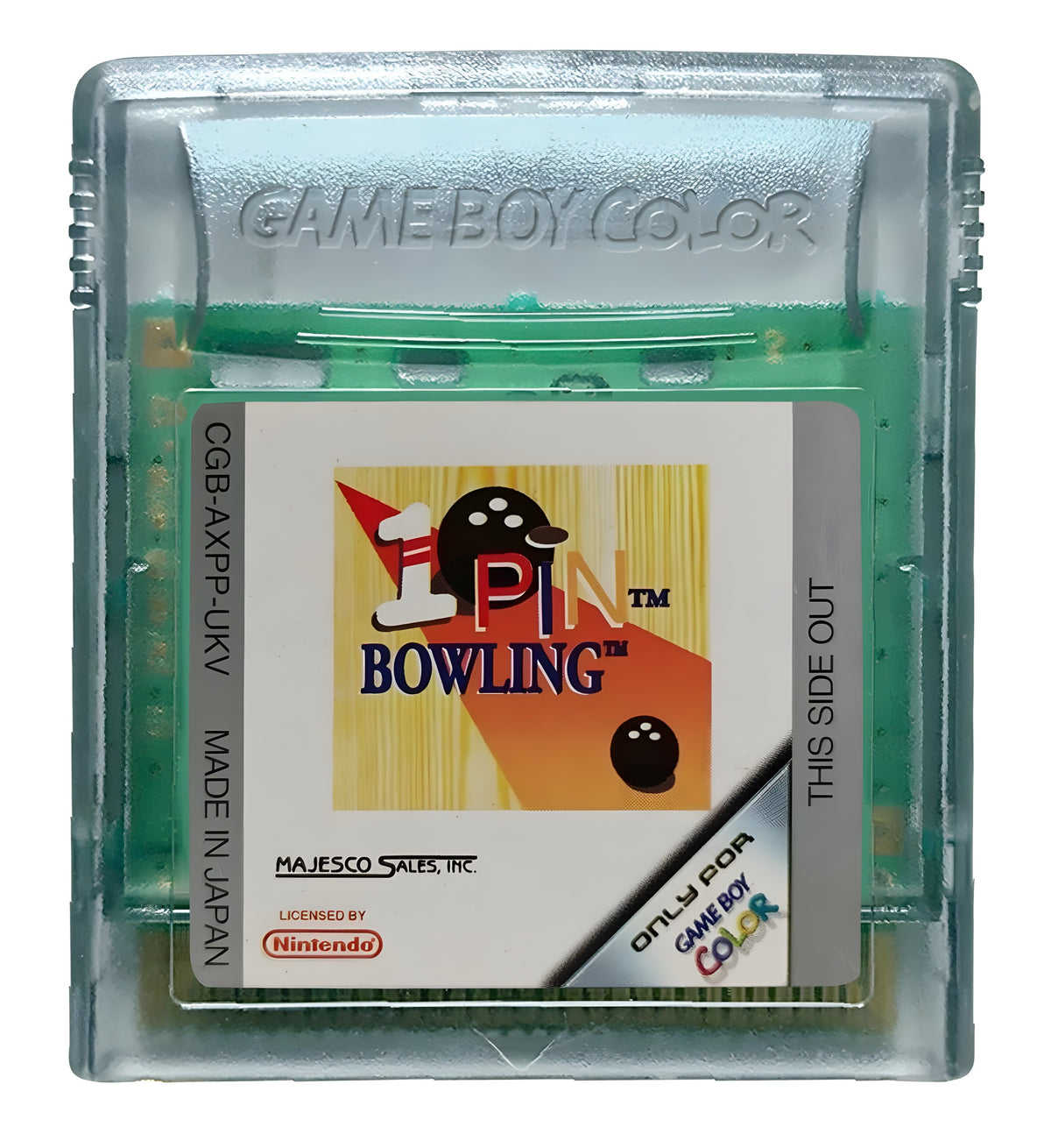 Das Modul von 10 Pin Bowling für GameBoy Color
