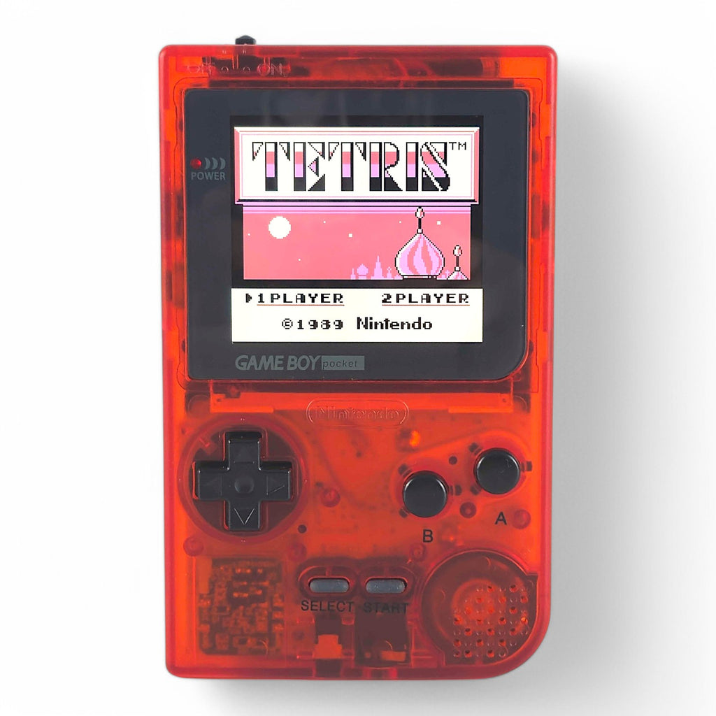 Konsole rot-transp. IPS Display + Touch + OSD
