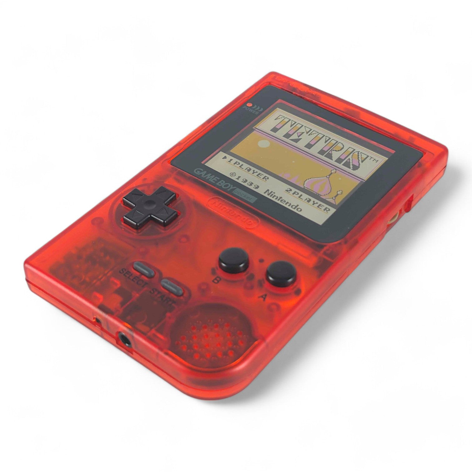 Konsole rot-transp. IPS Display + Touch + OSD