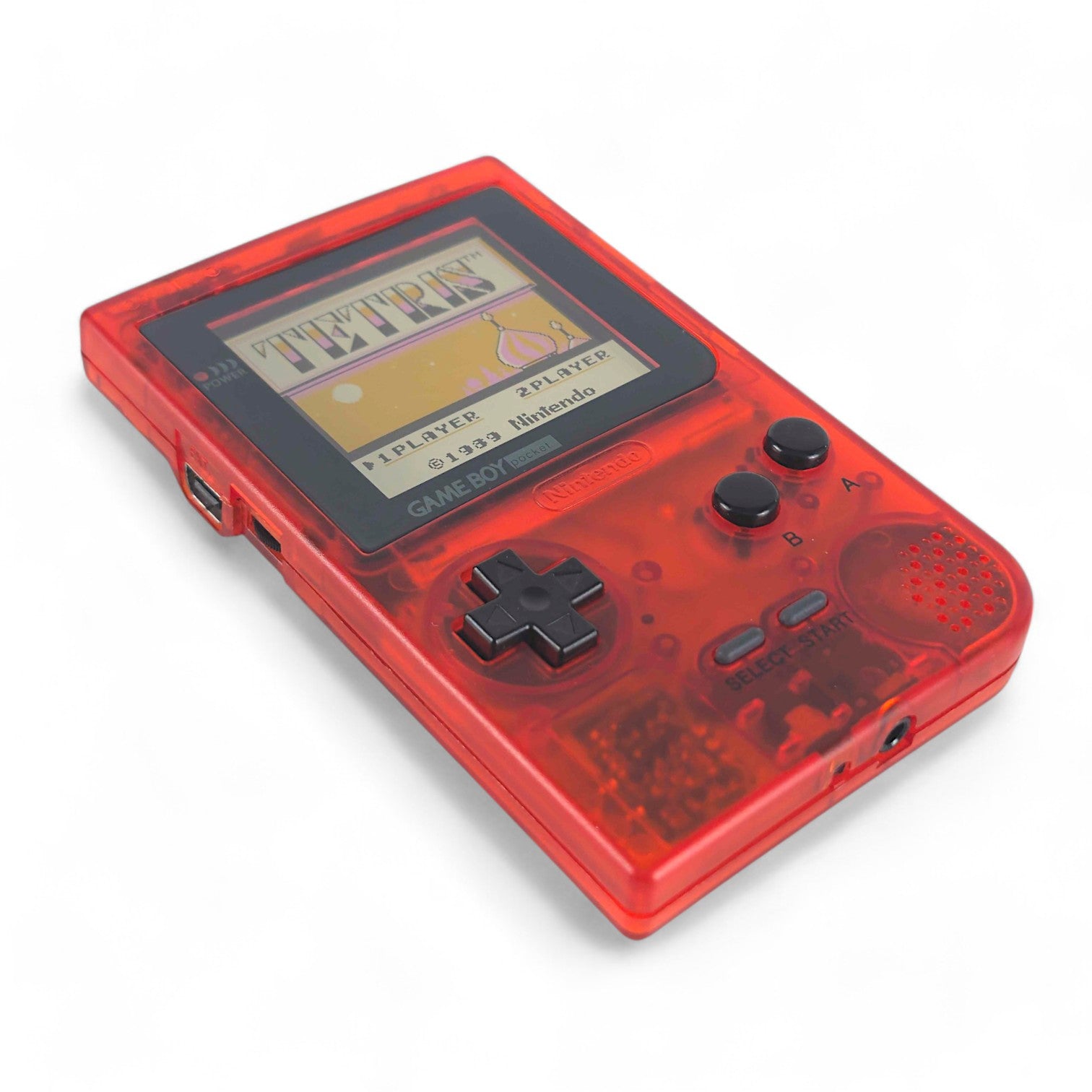 Konsole rot-transp. IPS Display + Touch + OSD