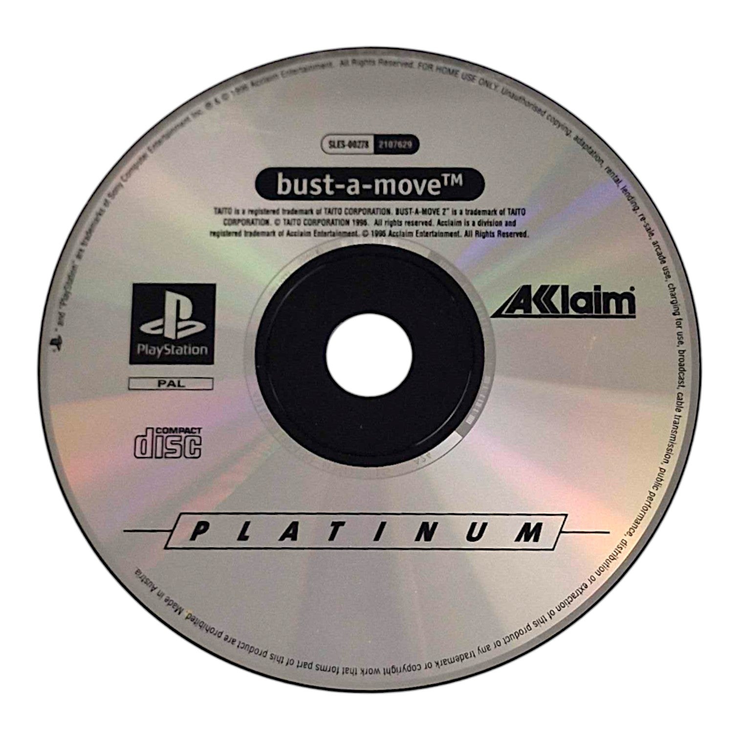 Bust-A-Move (GB) — Platinum