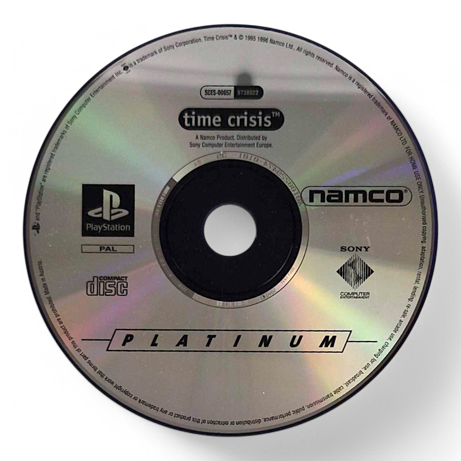 Time Crisis (EU) — Platinum