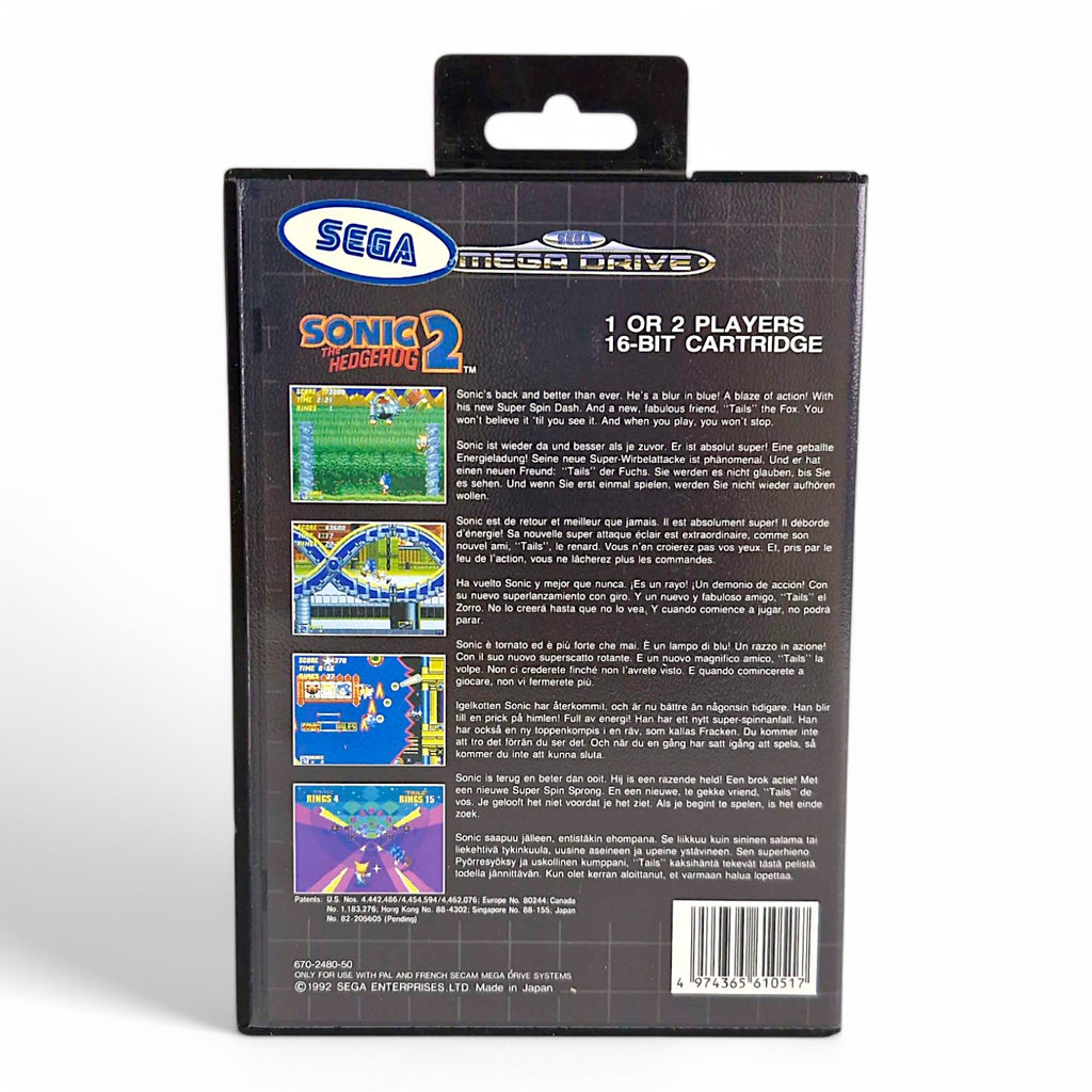 Konsole Multi Mega + Original 6 Button Controller + Ecco + Road Avenger + Sonic 2