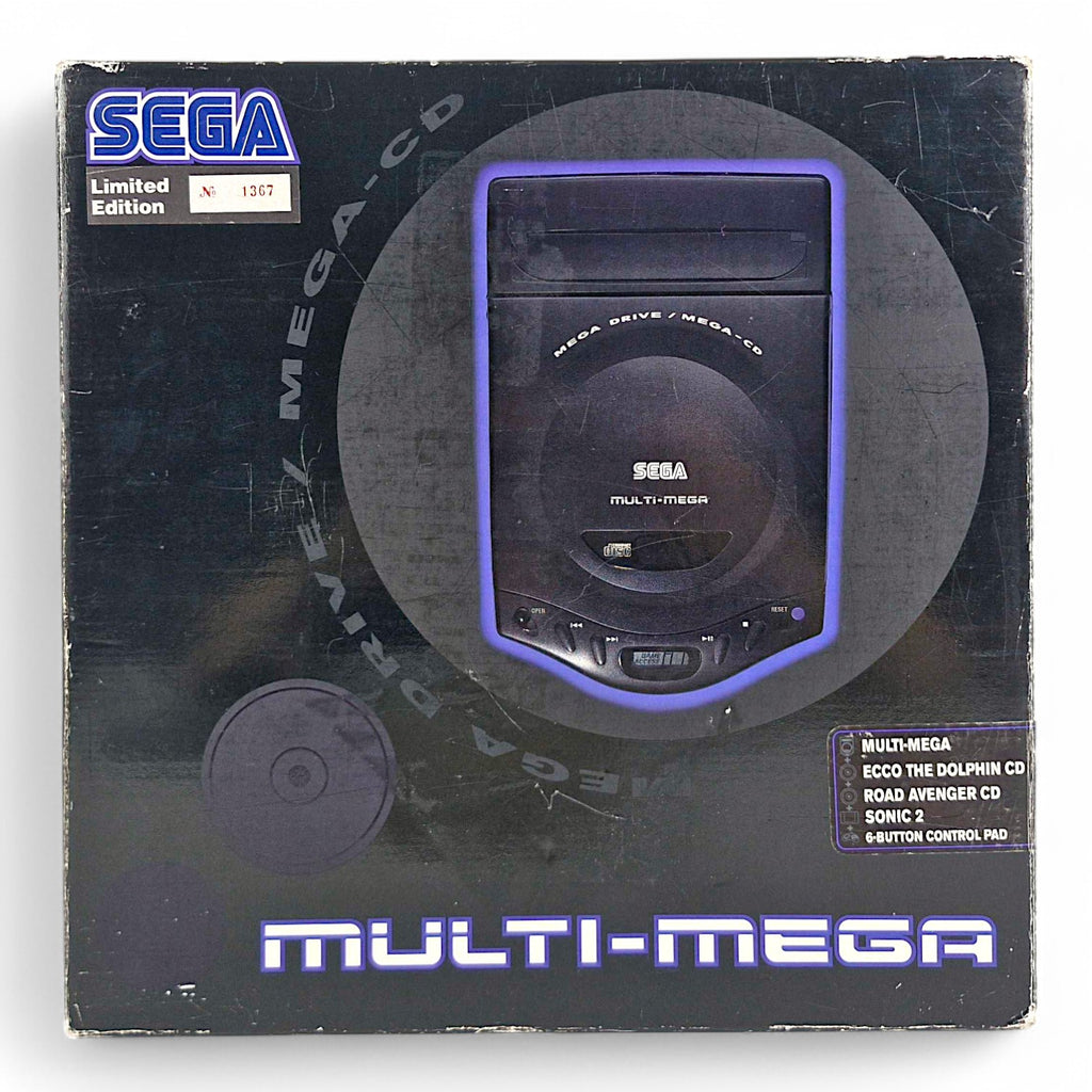 Konsole Multi Mega + Original 6 Button Controller + Ecco + Road Avenger + Sonic 2