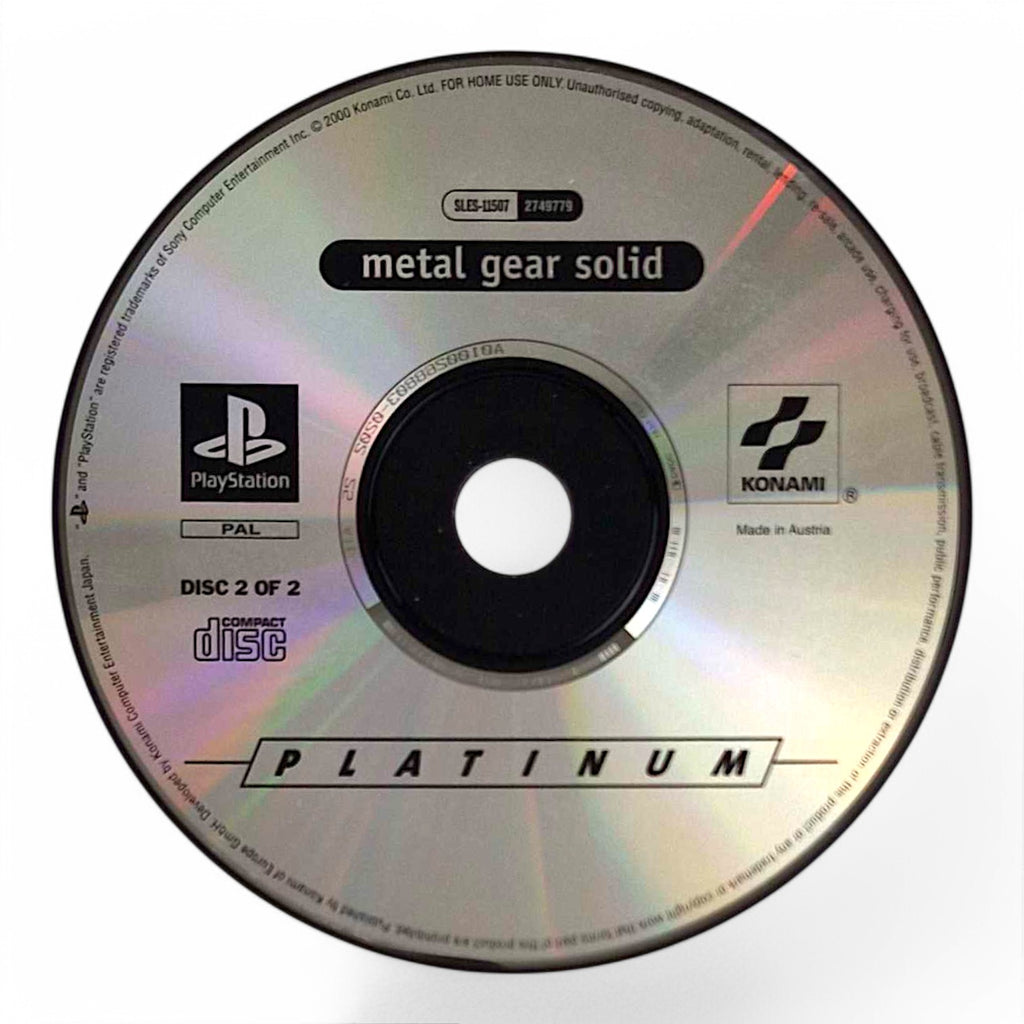 Metal Gear Solid (DE) — Platinum