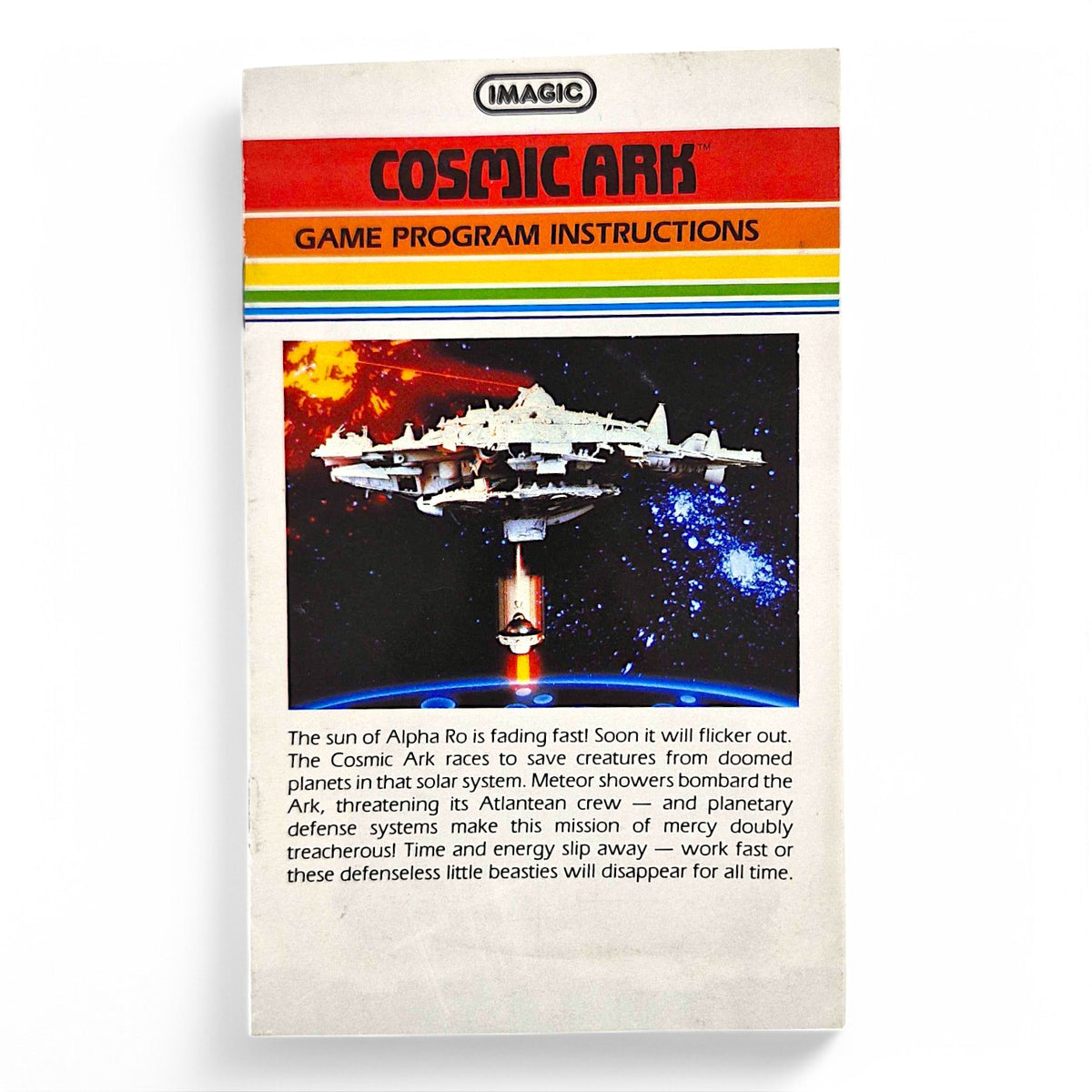Cosmic Ark - Spielanleitung / Manual (US)