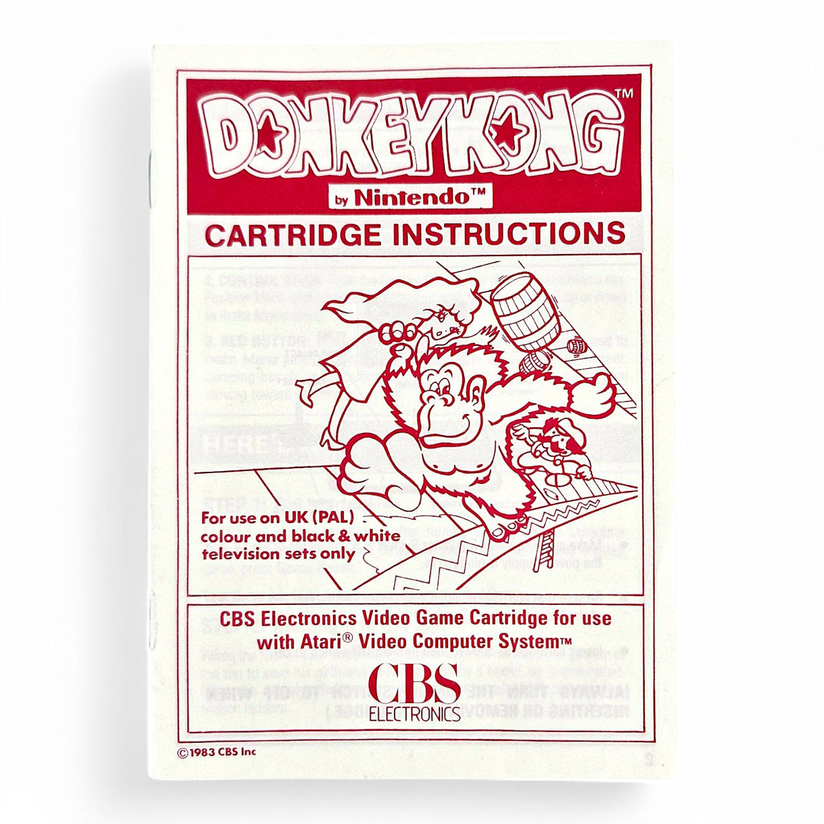 Donkey Kong - Spielanleitung / Manual (GB)