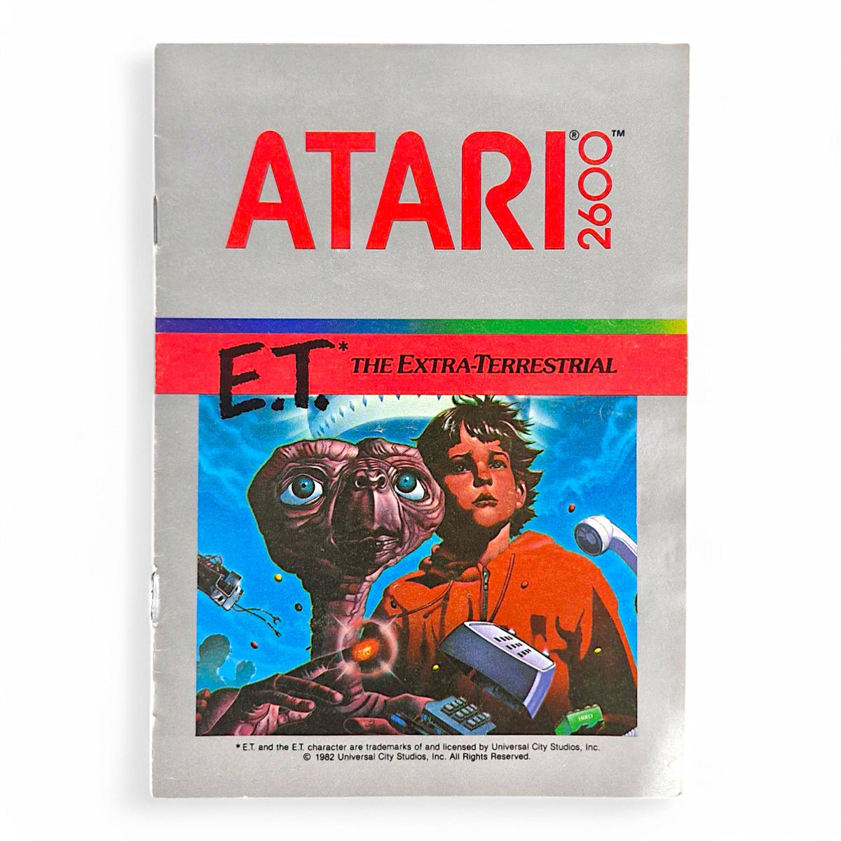 E.T. the Extra - Terrestrial - Spielanleitung / Manual (US)