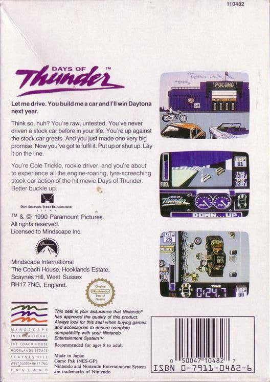 Days of Thunder