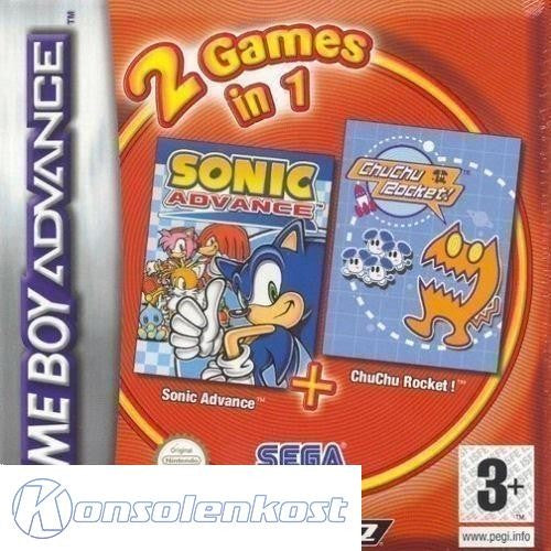 2 in 1: Sonic Advance + ChuChu Rocket!