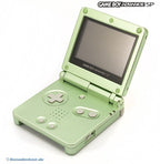 Konsole GBA SP Pearl Green / grün + Netzteil — Limited Edition