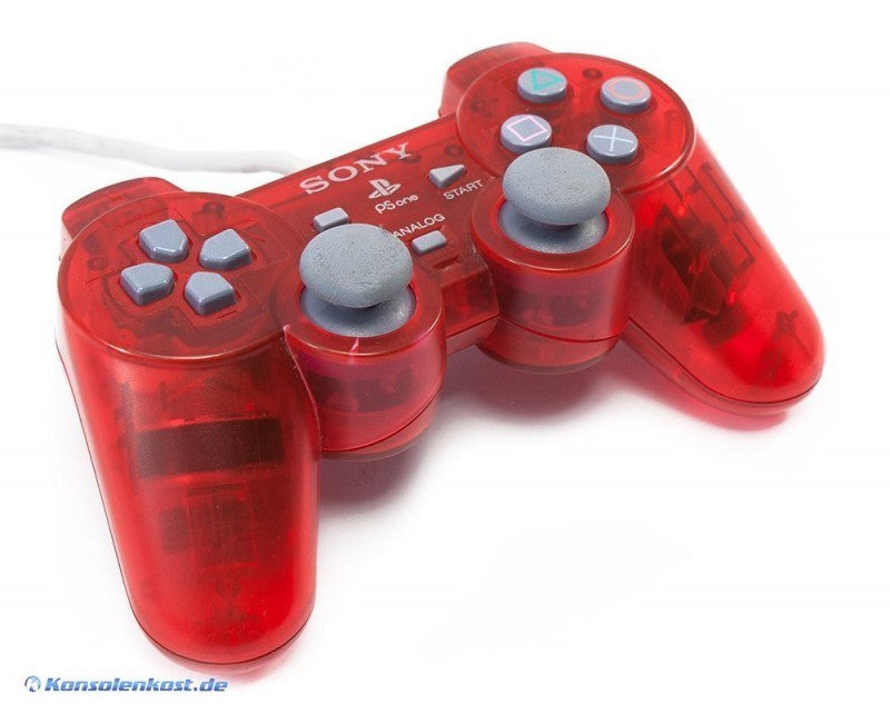Original Sony Controller PSOne rot-transp. SCPH-110