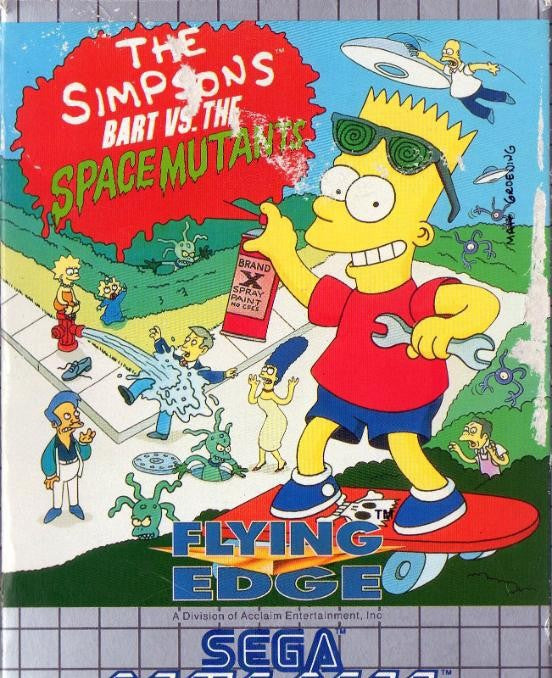 The Simpsons Bart vs. The Space Mutants