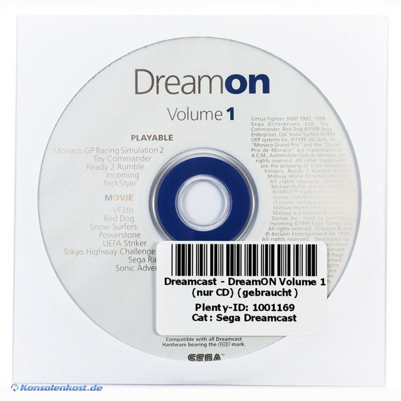 DreamON Volume 1