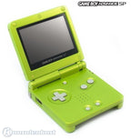 Konsole GBA SP Lime Green + Netzteil — Limited Edition