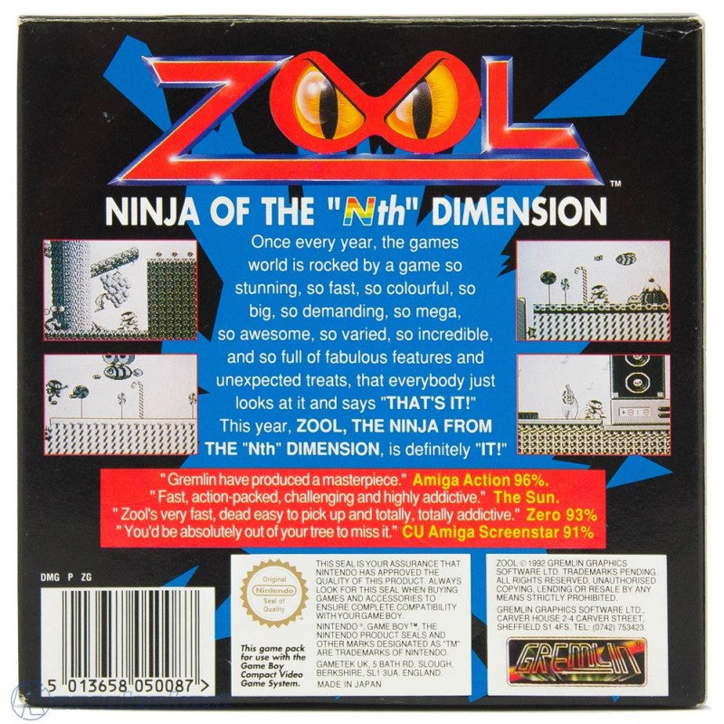 Zool: Ninja of the Nth Dimension