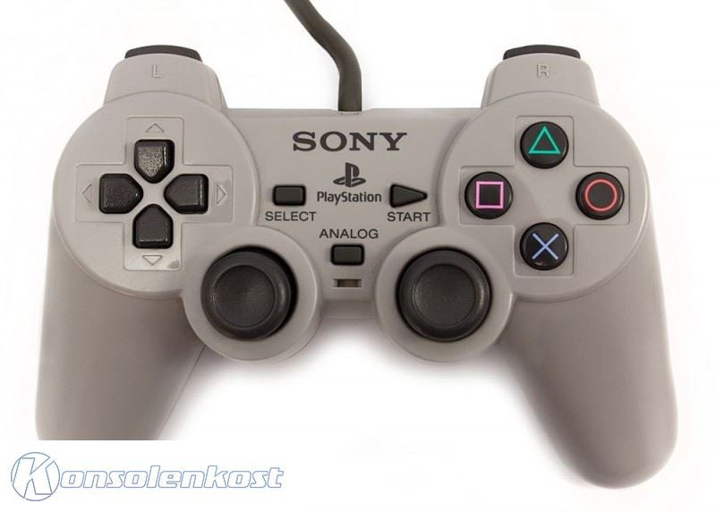 Original Sony Controller Analog grau SCPH-1180
