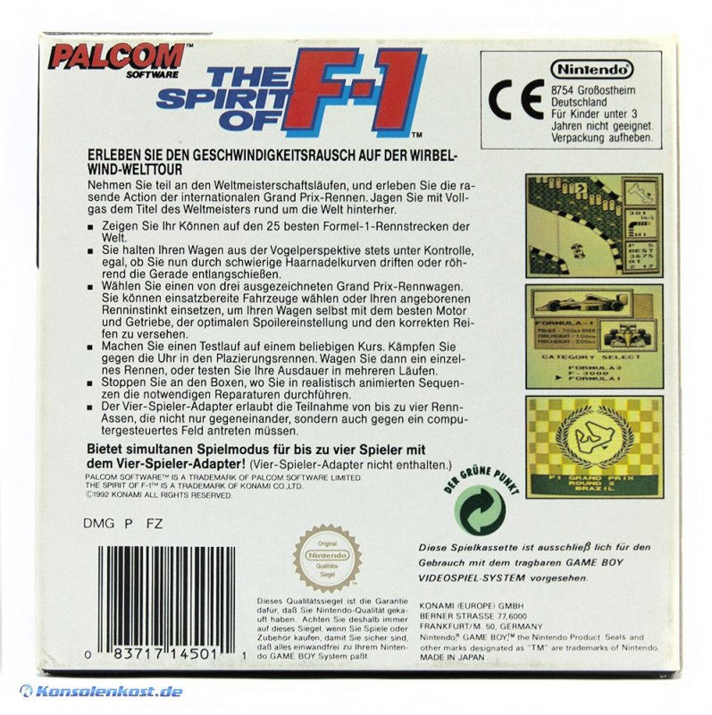 The Spirit of F-1
