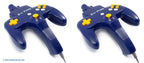 Gun Fighter Vintage Spiele-Konsole 7600 in 1 für 2 Spieler blau