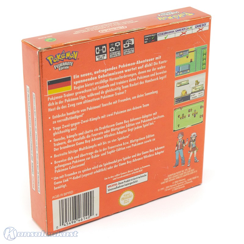 Pokemon Feuerrote Edition (DE)