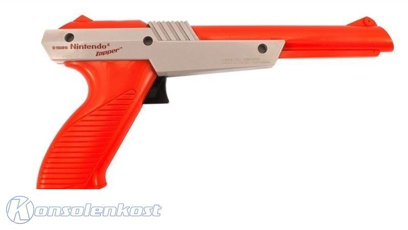 Original Zapper Lightgun rot