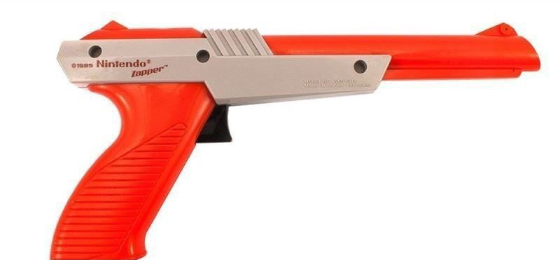 Original Zapper Lightgun rot [Nintendo]