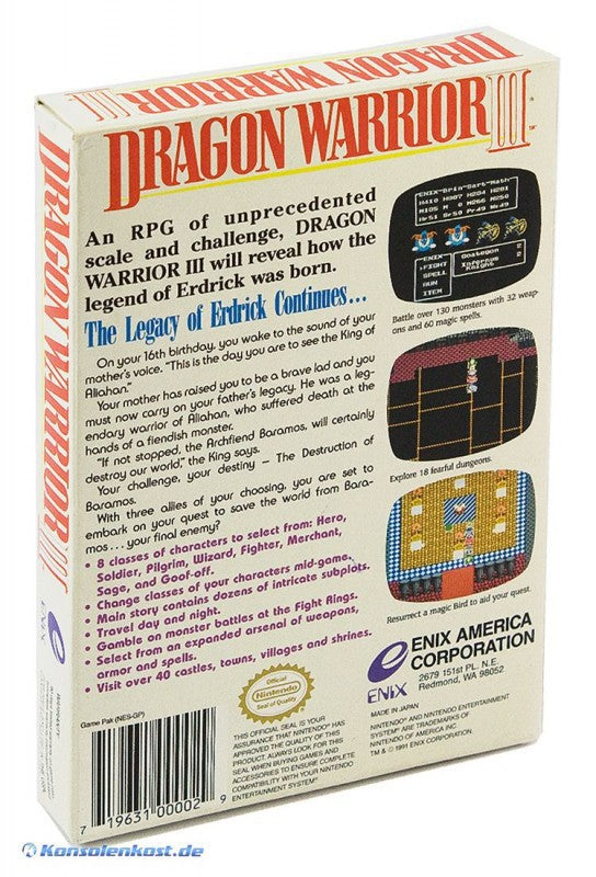 Dragon Warrior III / 3 (US)