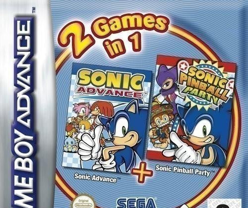 2 Games in 1: Sonic Advance + Sonic Pinball Party