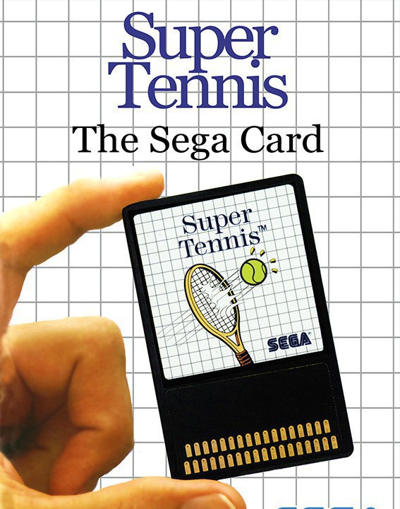 Super Tennis The Sega Card
