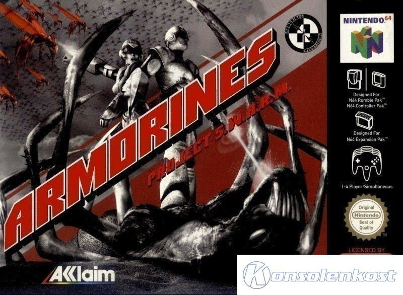 Armorines in Project Swarm