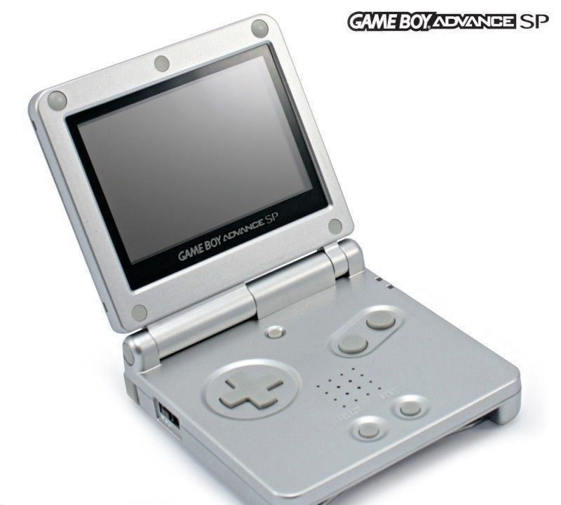 Konsole GBA SP inkl. Netzteil silber (US)