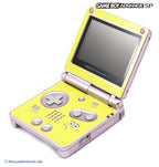 Konsole GBA SP inkl. Netzteil pink Custom Design Spongebob