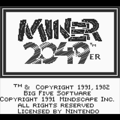 Miner 2049er Starring Bounty Bob (US)