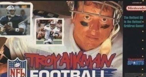 Troy Aikman NFL Football