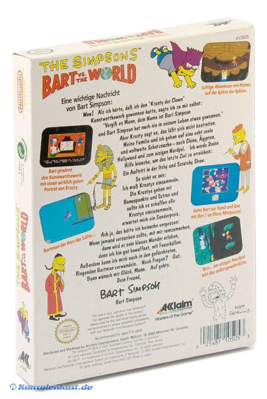 The Simpsons: Bart vs. The World