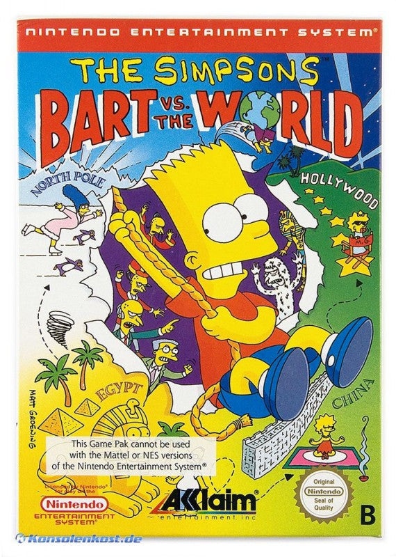 The Simpsons: Bart vs. The World