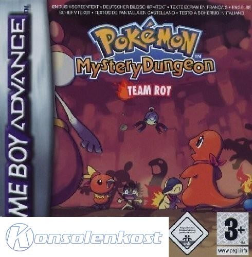 Pokemon Mystery Dungeon Team Rot / Red Rescue (DE)
