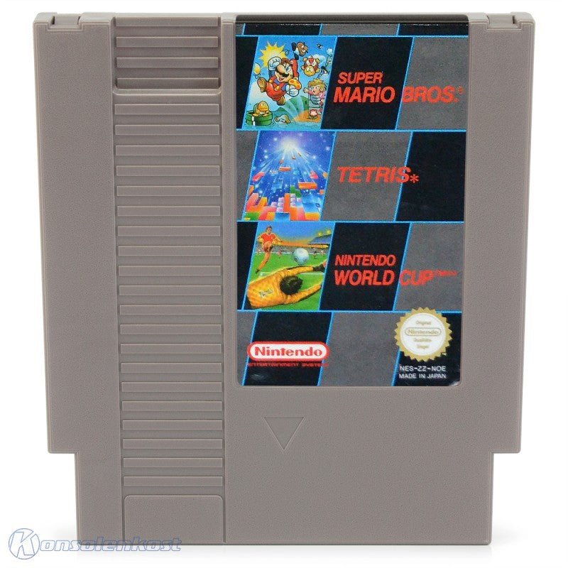 3 in 1: Super Mario Bros. 1, Tetris, Nintendo World Cup