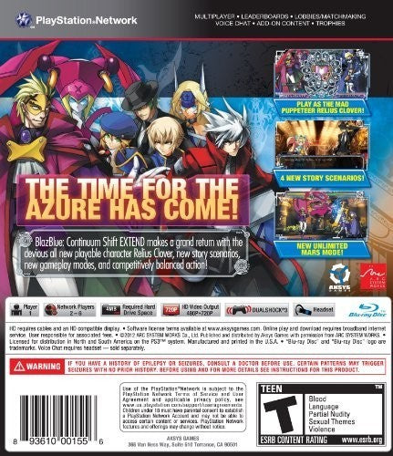 BlazBlue: Continuum Shift Extend (DE)
