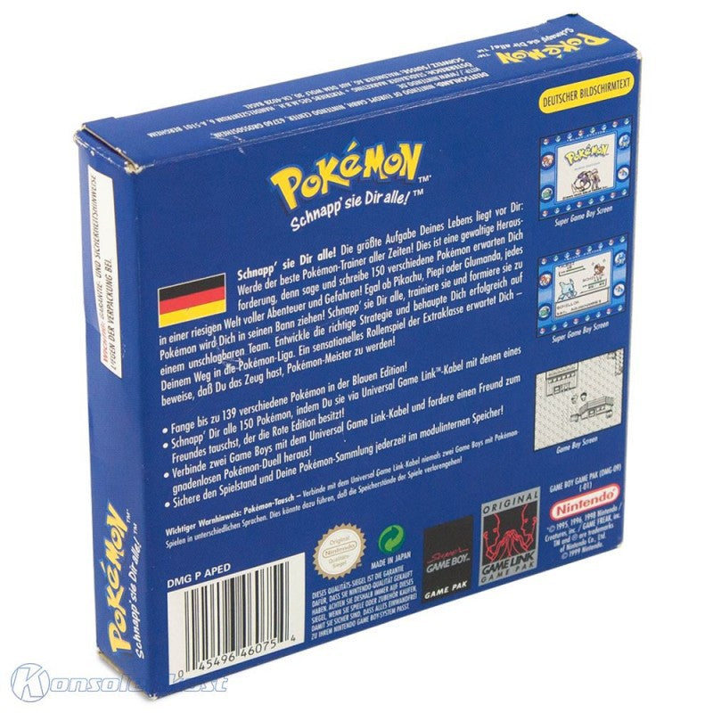 Pokemon Blaue Edition (DE)